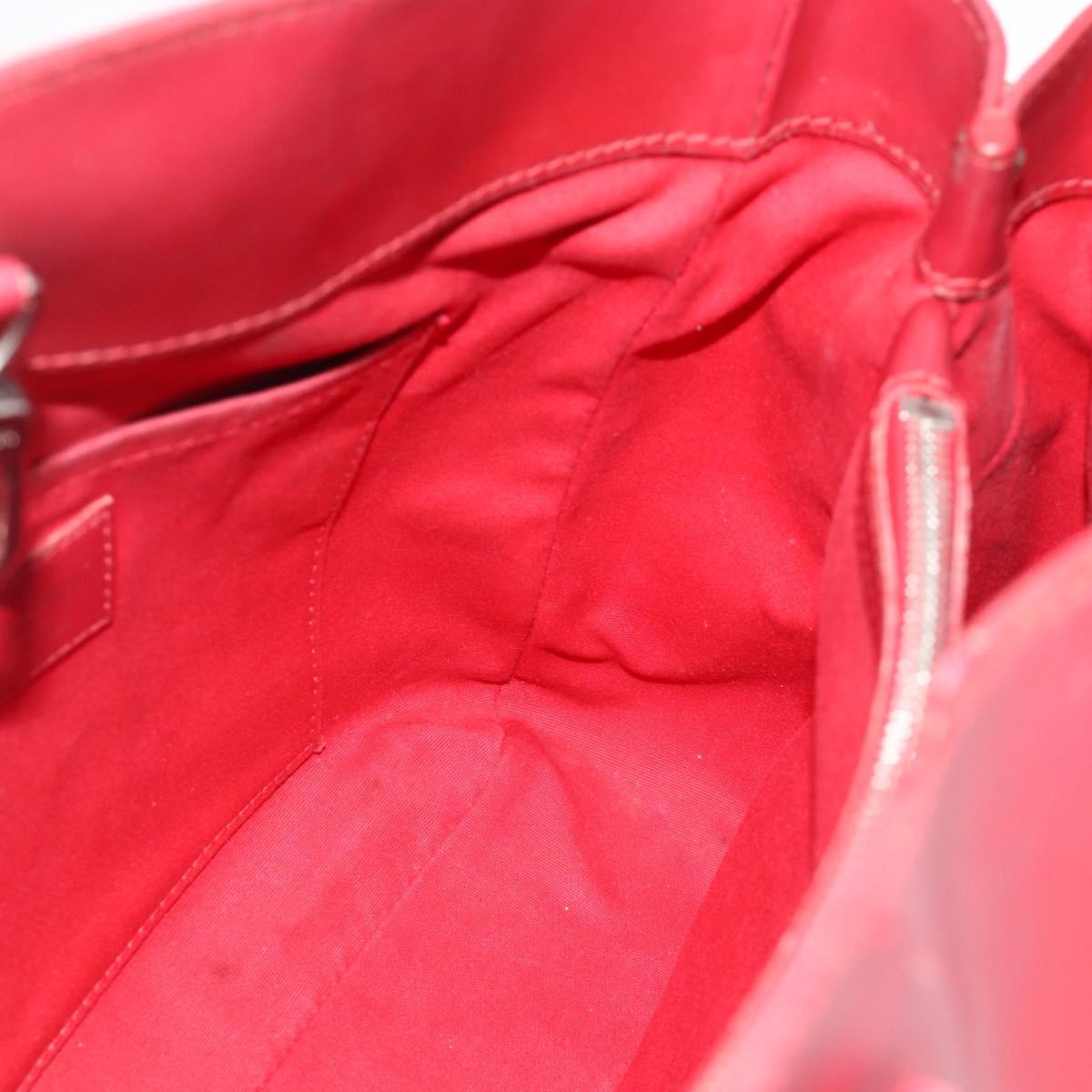 LOUIS VUITTON Epi Passy PM Hand Bag Red M5926E LV Auth BA11854