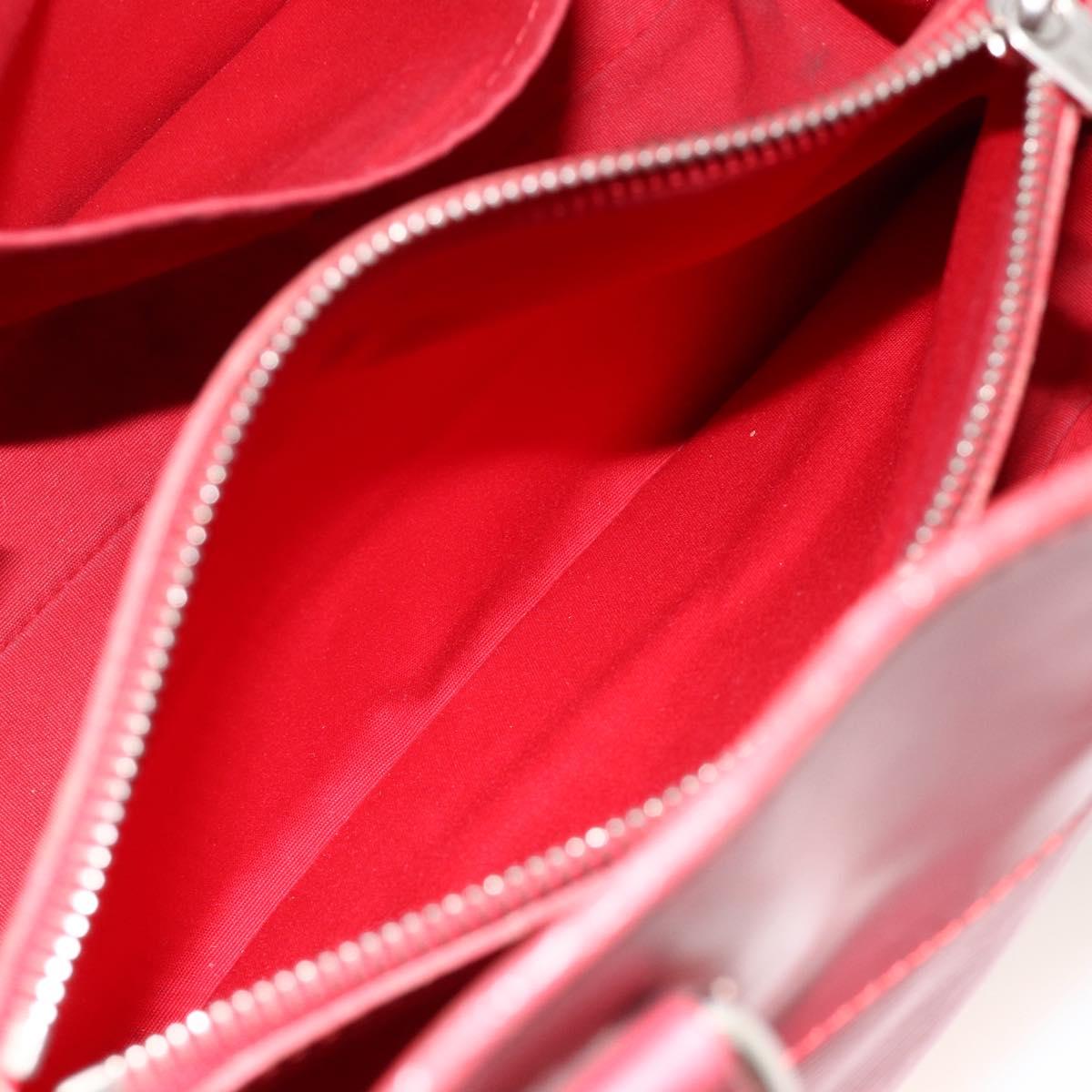 LOUIS VUITTON Epi Passy PM Hand Bag Red M5926E LV Auth BA11854