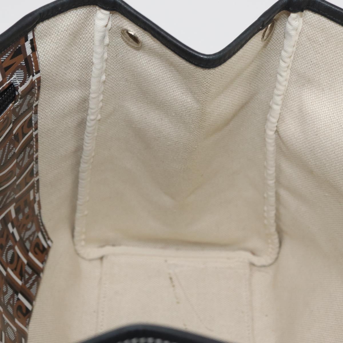 Salvatore Ferragamo Tote Bag PVC Brown Auth BA11865