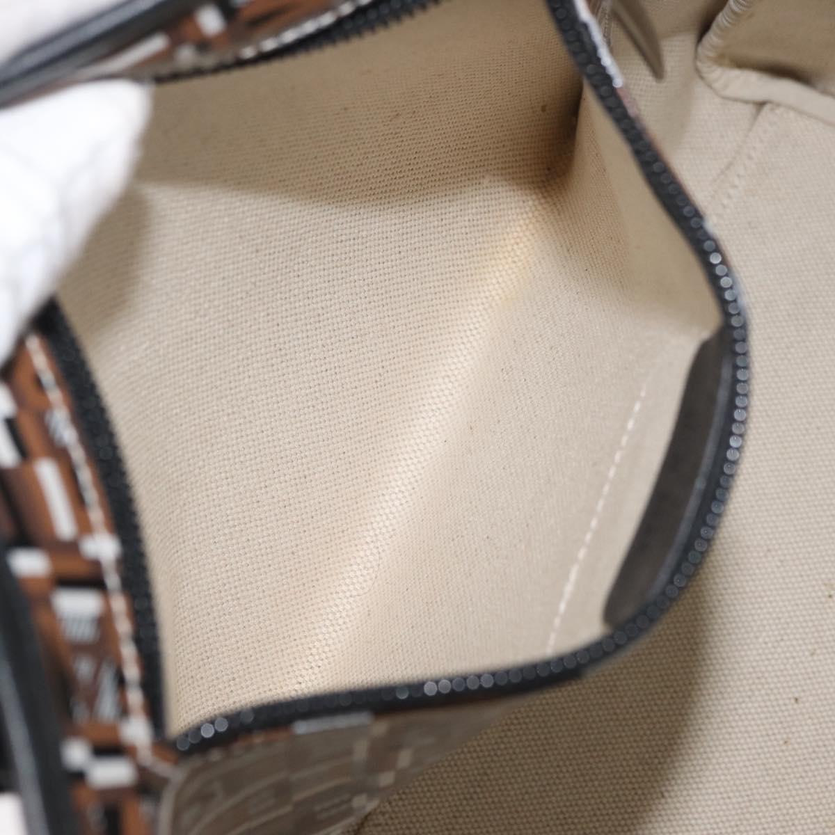 Salvatore Ferragamo Tote Bag PVC Brown Auth BA11865