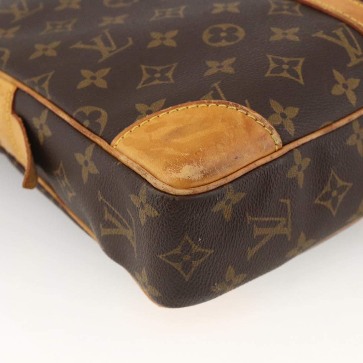 LOUIS VUITTON Monogram Porte Documents Voyage Business Bag M53361 Auth BA11868
