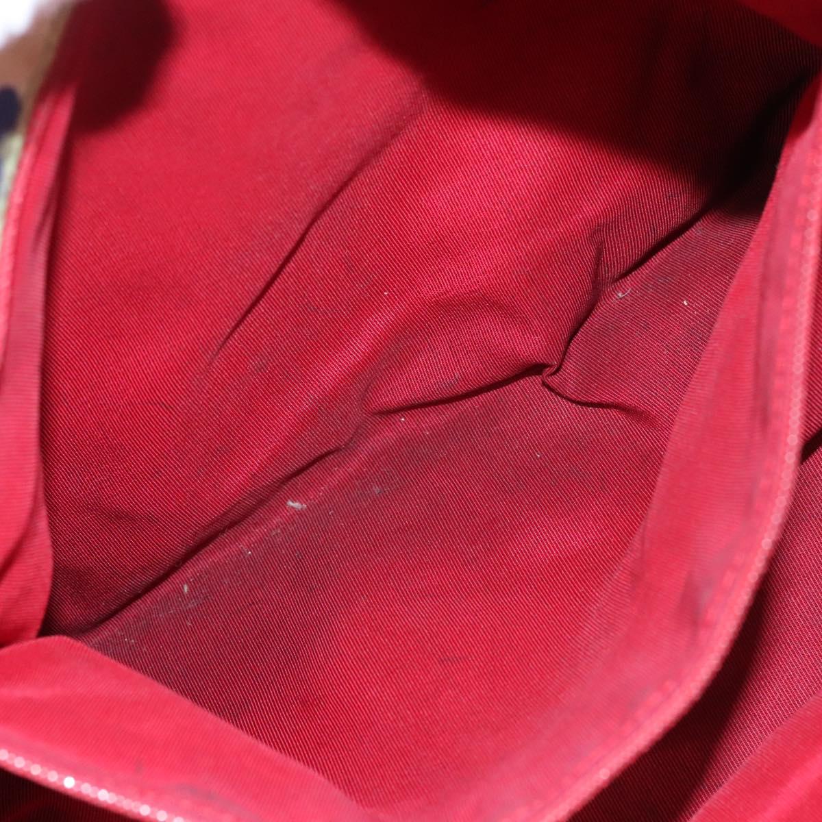 CHANEL Tote Bag Canvas White CC Auth BA1187