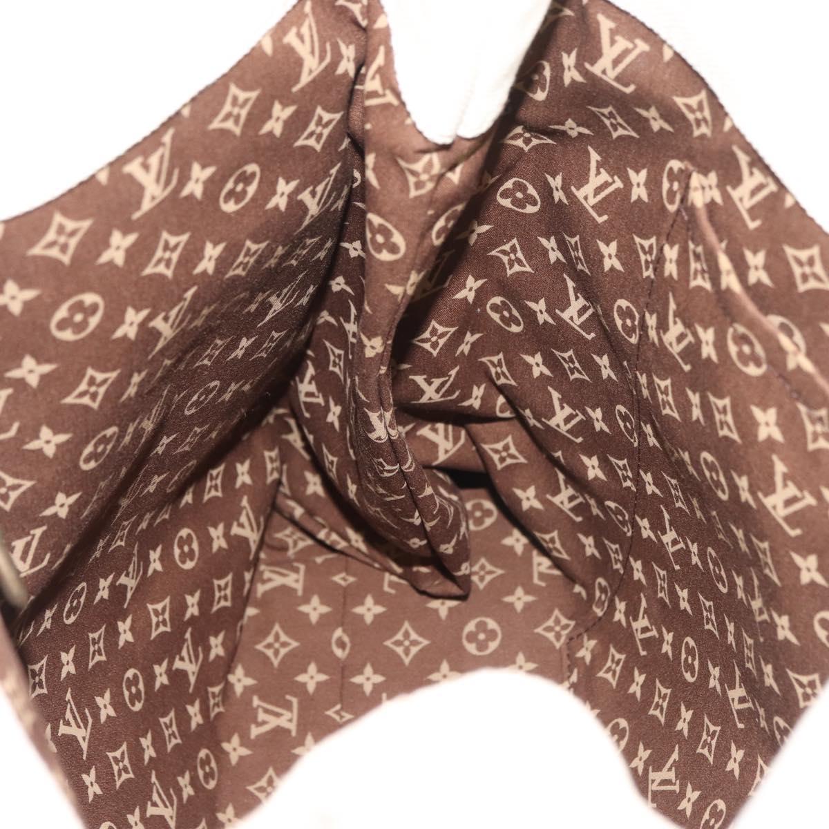 LOUIS VUITTON Cruise line Glove shopper MM Bag Canvas Beige M95114 LV Auth BA11878A