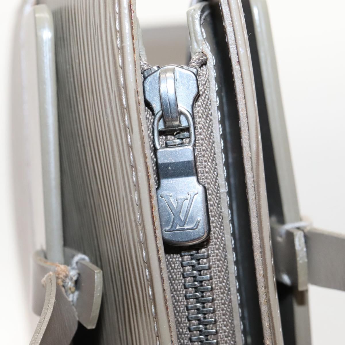 LOUIS VUITTON Epi Croisette PM Tote Bag Lilac M5249B LV Auth BA1188