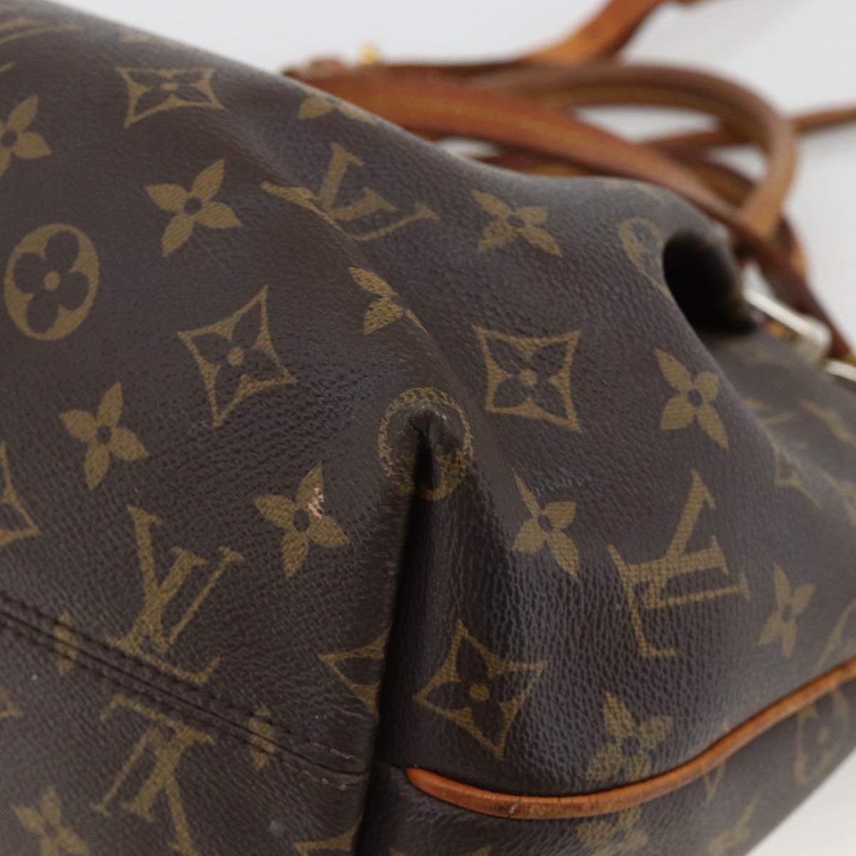 LOUIS VUITTON Monogram Turen PM Hand Bag 2way M48813 LV Auth BA11889