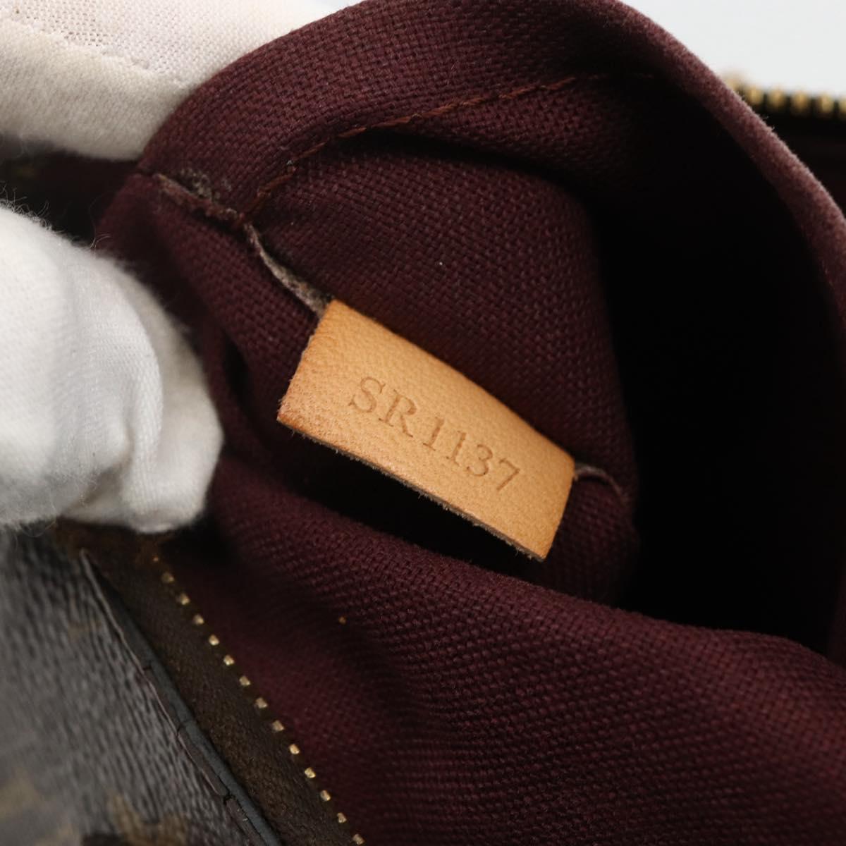 LOUIS VUITTON Monogram Turen PM Hand Bag 2way M48813 LV Auth BA11889