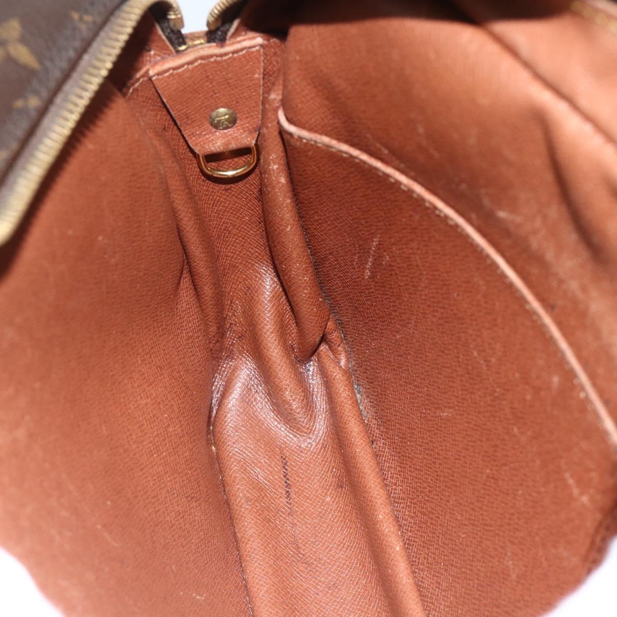 LOUIS VUITTON Monogram Compiegne 28 Clutch Bag M51845 LV Auth BA11890