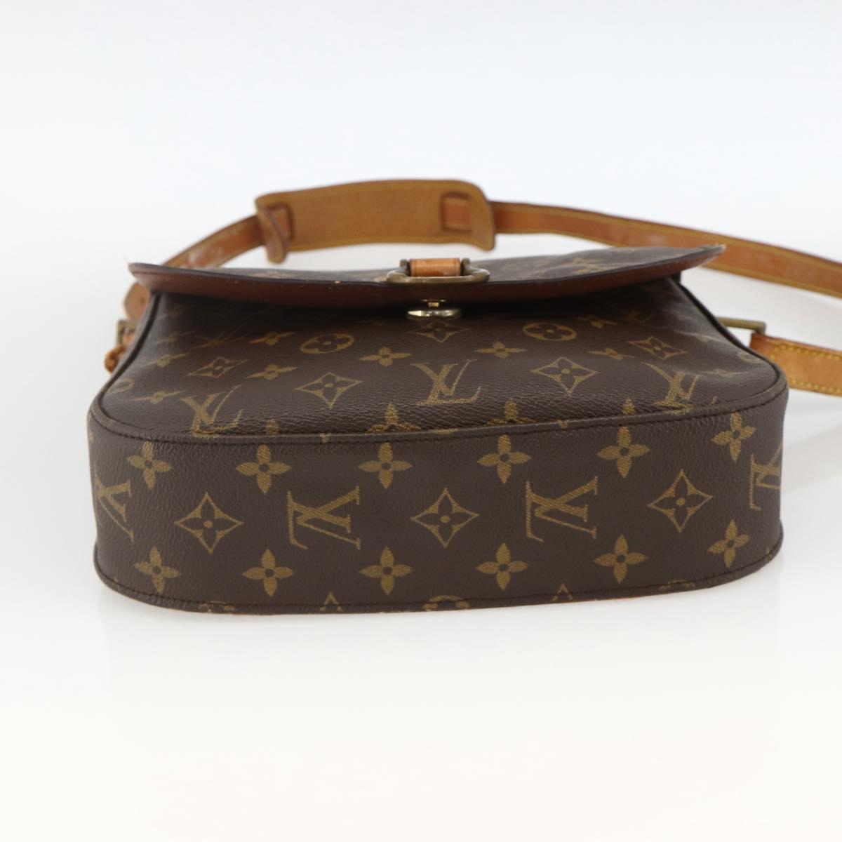 LOUIS VUITTON Monogram Saint Cloud GM Shoulder Bag M51242 LV Auth BA11895