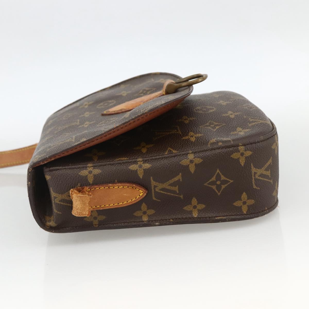 LOUIS VUITTON Monogram Saint Cloud GM Shoulder Bag M51242 LV Auth BA11895