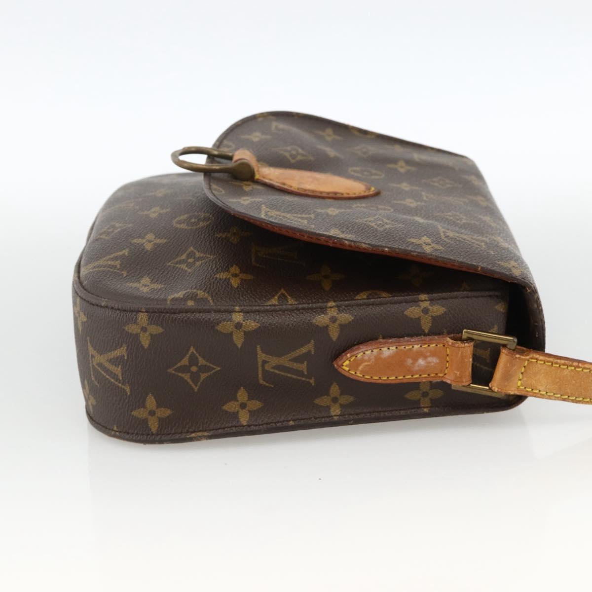 LOUIS VUITTON Monogram Saint Cloud GM Shoulder Bag M51242 LV Auth BA11895