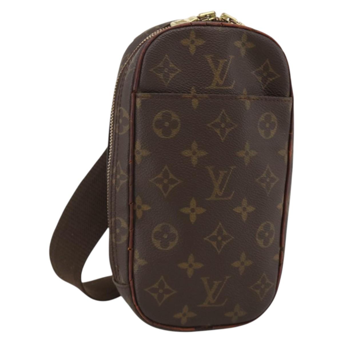 LOUIS VUITTON Monogram Pochette Gange Shoulder Bag M51870 LV Auth BA11898