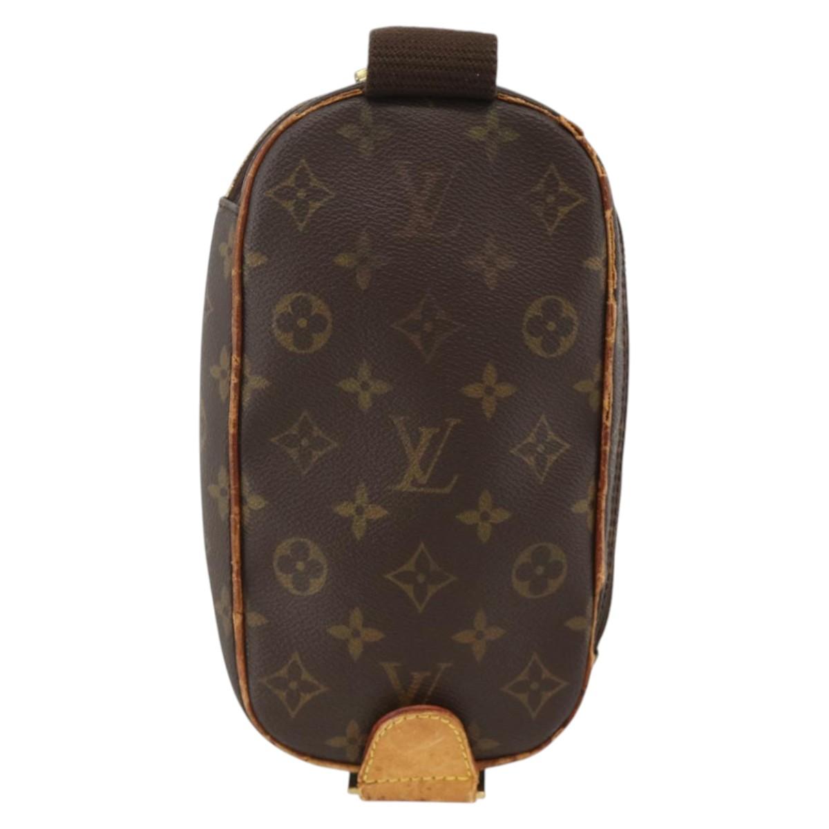 LOUIS VUITTON Monogram Pochette Gange Shoulder Bag M51870 LV Auth BA11898