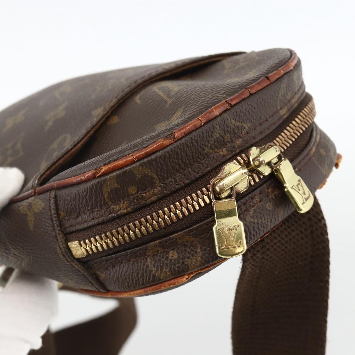 LOUIS VUITTON Monogram Pochette Gange Shoulder Bag M51870 LV Auth BA11898