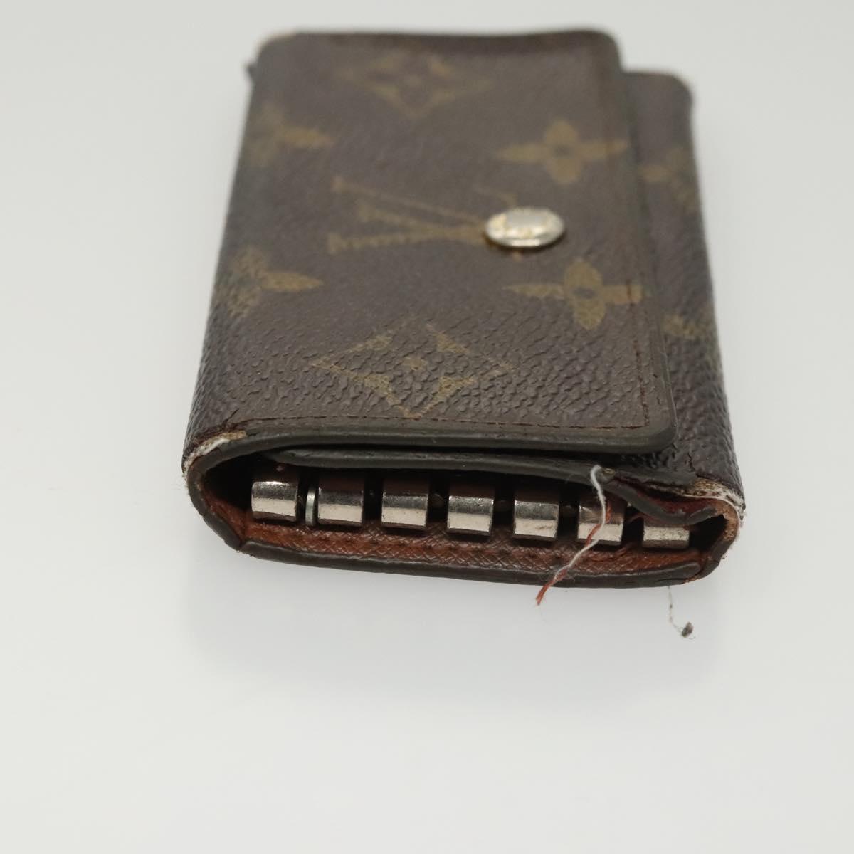 LOUIS VUITTON Monogram Epi Key Case Day Planner Cover 2Set Green LV Auth BA1190