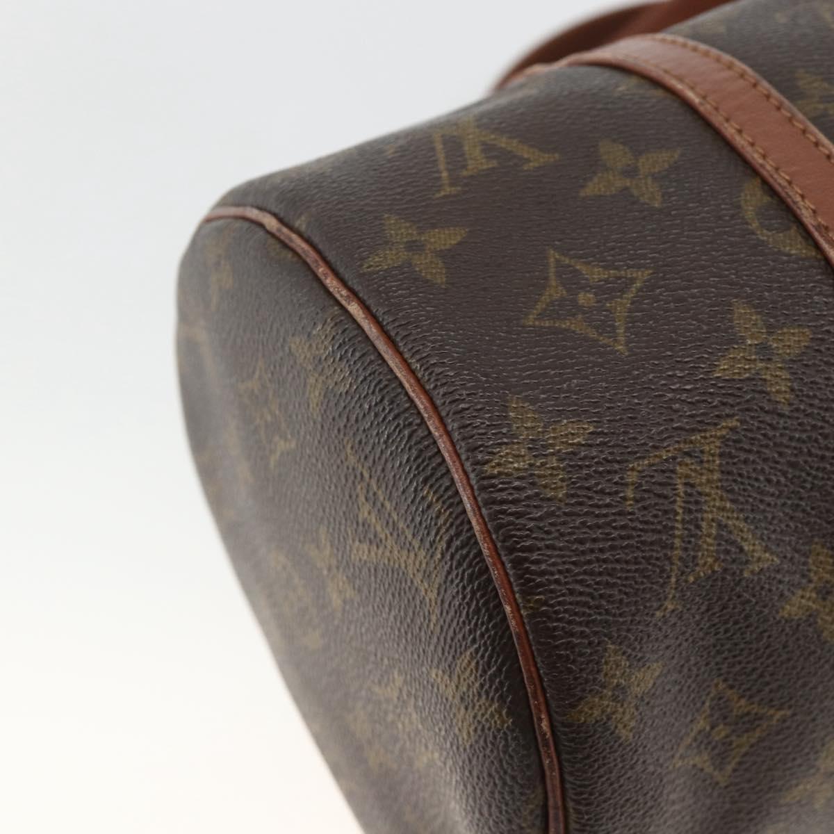 LOUIS VUITTON Monogram Papillon 30 Hand Bag M51385 LV Auth BA11903