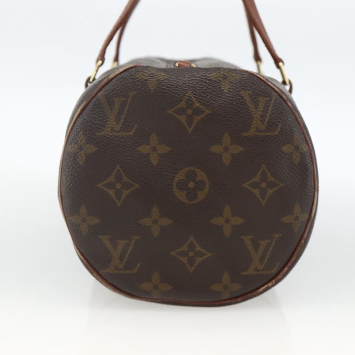 LOUIS VUITTON Monogram Papillon 30 Hand Bag M51385 LV Auth BA11903