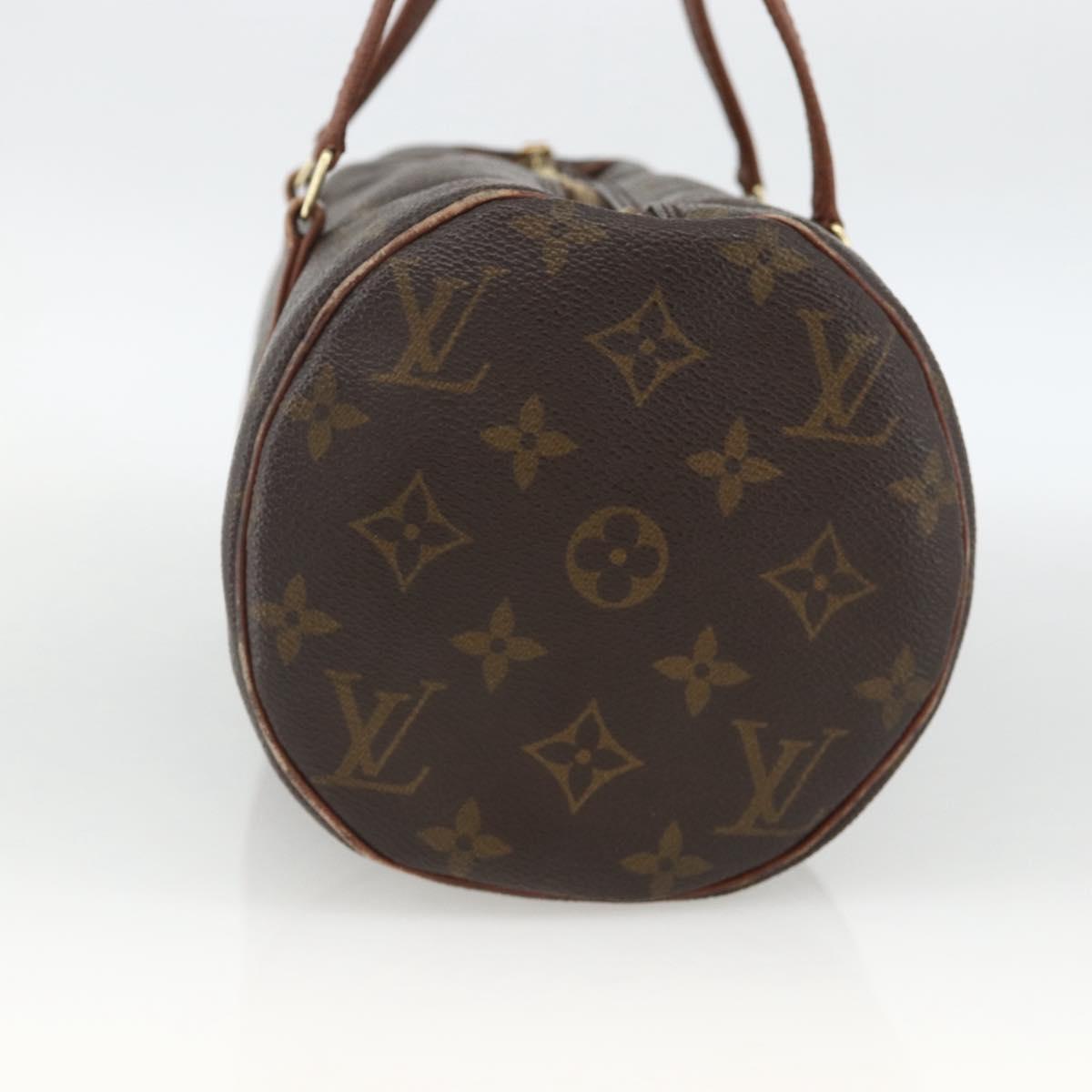 LOUIS VUITTON Monogram Papillon 30 Hand Bag M51385 LV Auth BA11903