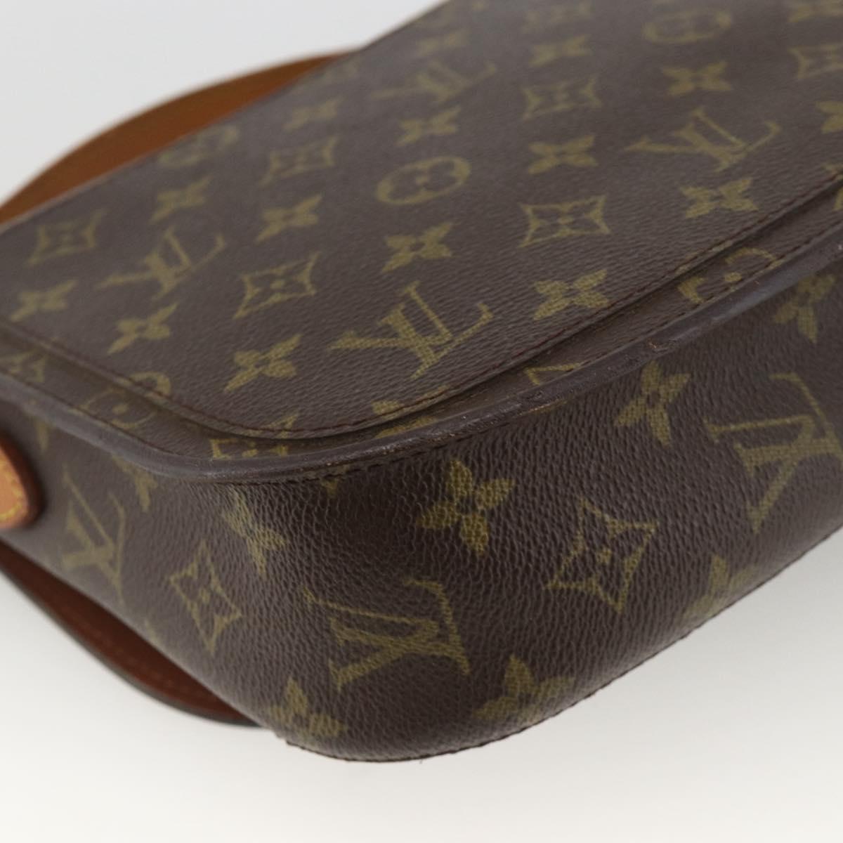 LOUIS VUITTON Monogram Saint Cloud GM Shoulder Bag M51242 LV Auth BA11914