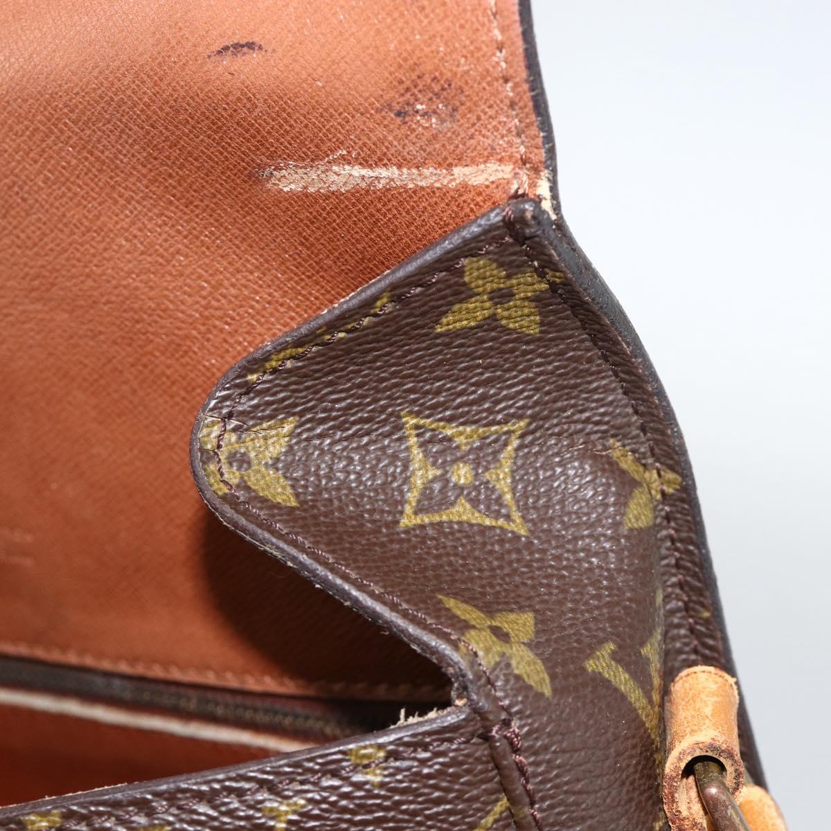 LOUIS VUITTON Monogram Saint Cloud GM Shoulder Bag M51242 LV Auth BA11914