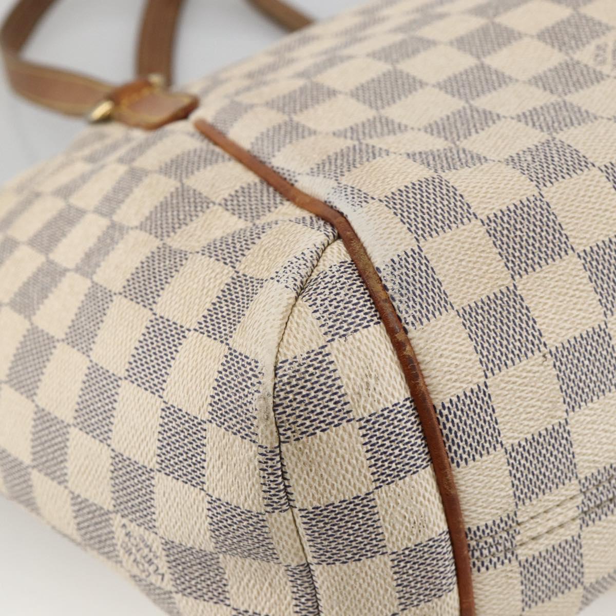 LOUIS VUITTON Damier Azur Totally PM Tote Bag N41280 LV Auth BA11922