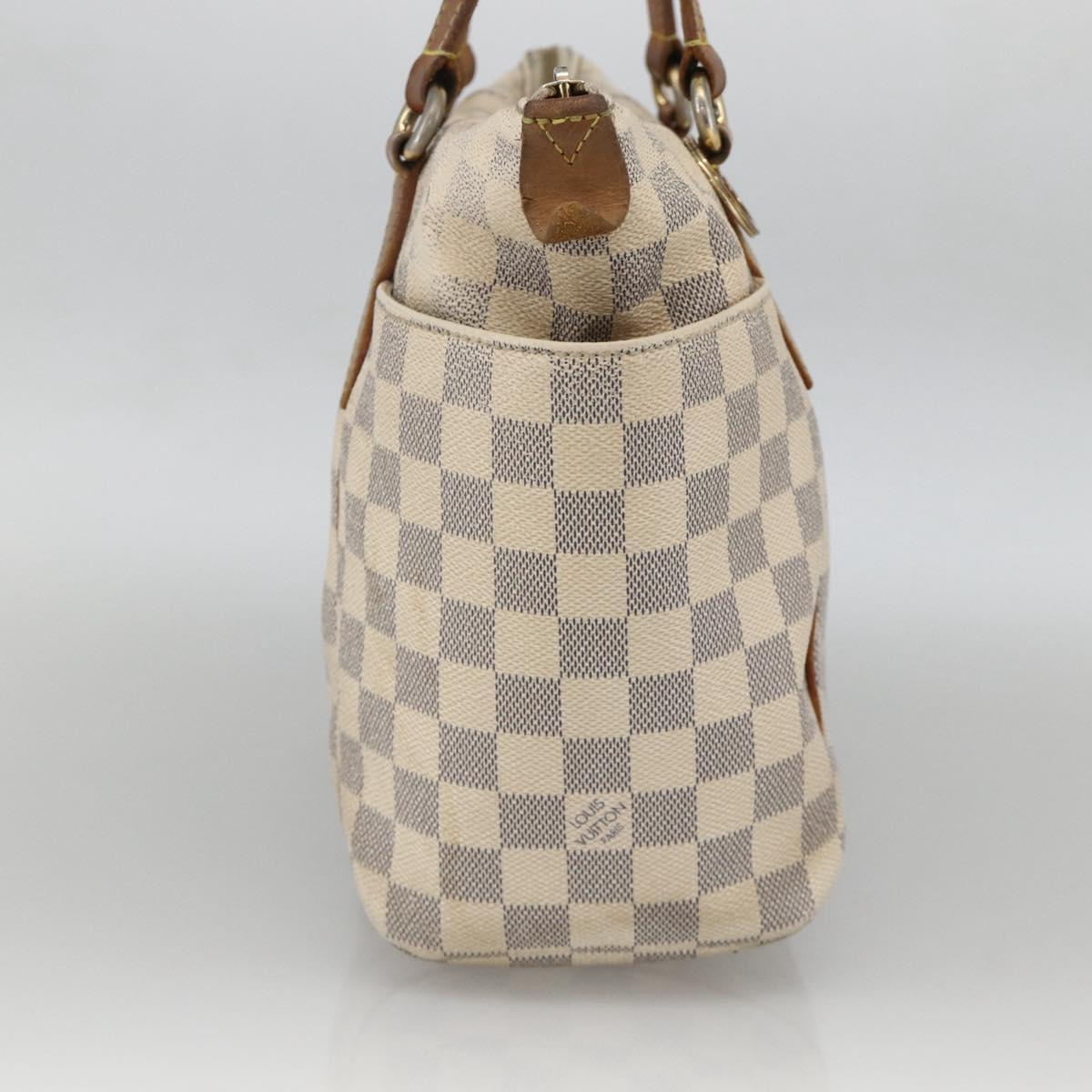LOUIS VUITTON Damier Azur Totally PM Tote Bag N41280 LV Auth BA11922