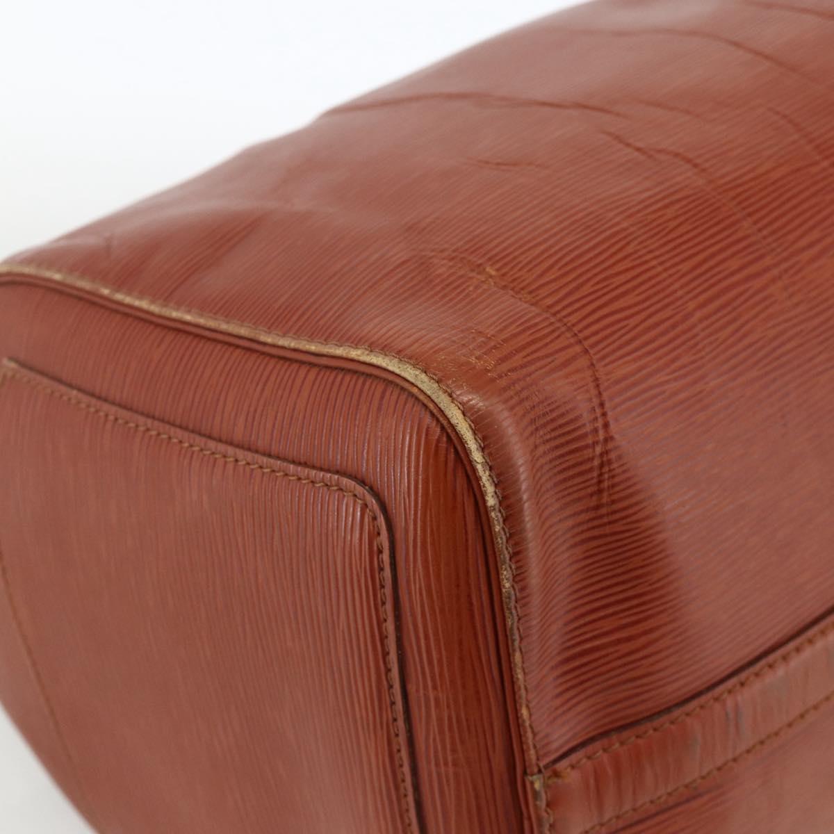 LOUIS VUITTON Epi Speedy 40 Hand Bag Brown Kenya M42983 LV Auth BA11926
