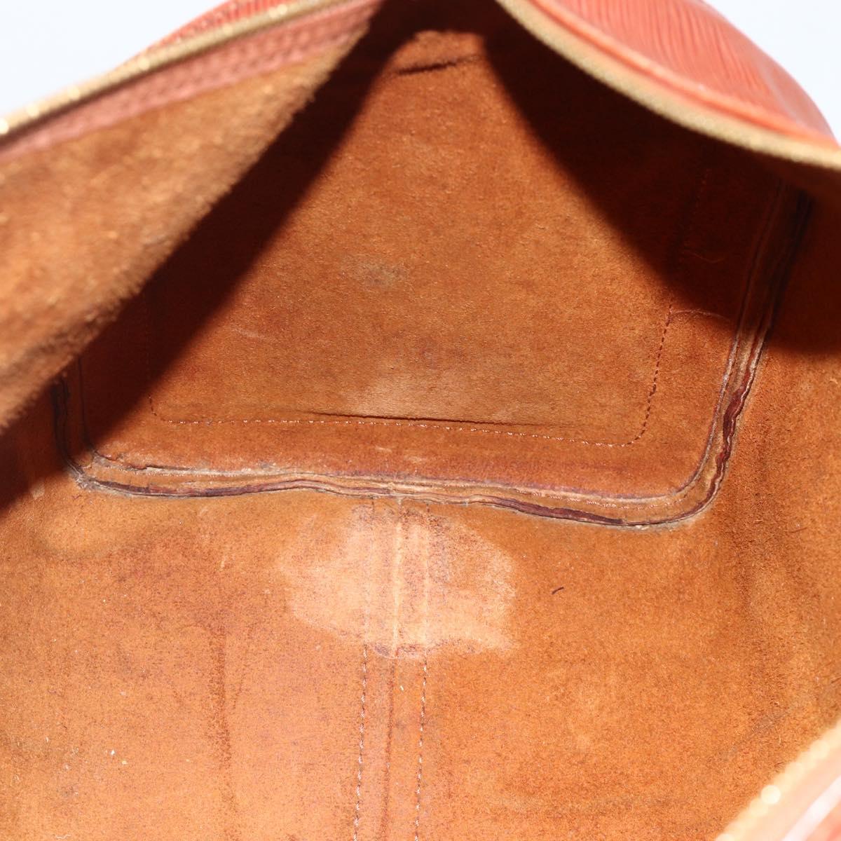 LOUIS VUITTON Epi Speedy 40 Hand Bag Brown Kenya M42983 LV Auth BA11926
