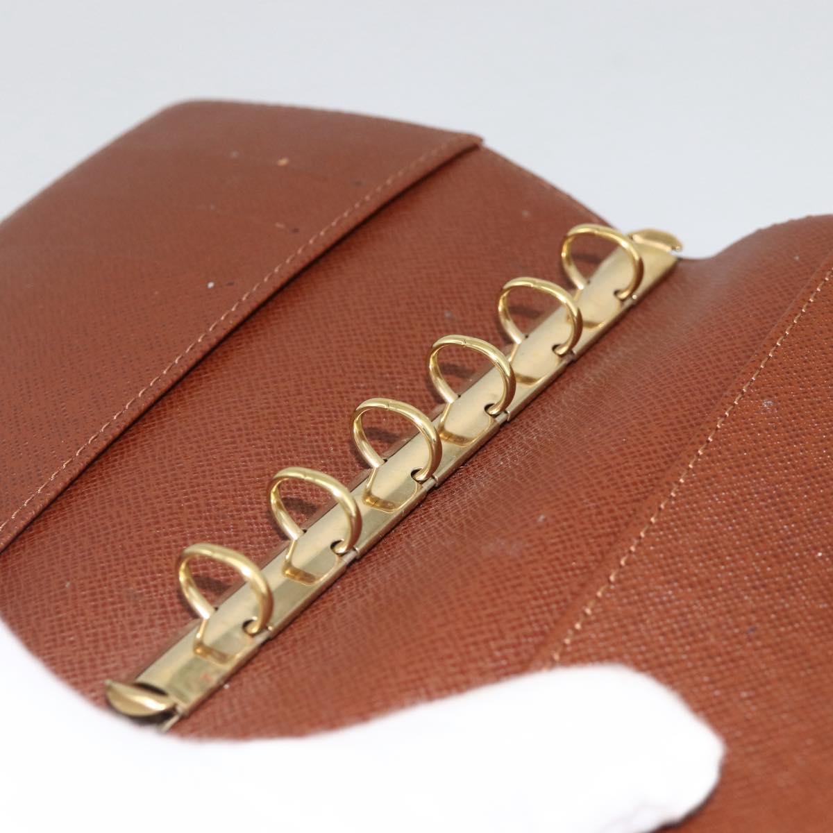 LOUIS VUITTON Monogram Agenda PM Day Planner Cover R20005 LV Auth BA11927