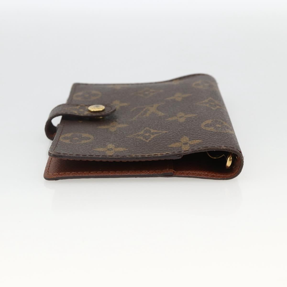 LOUIS VUITTON Monogram Agenda PM Day Planner Cover R20005 LV Auth BA11927