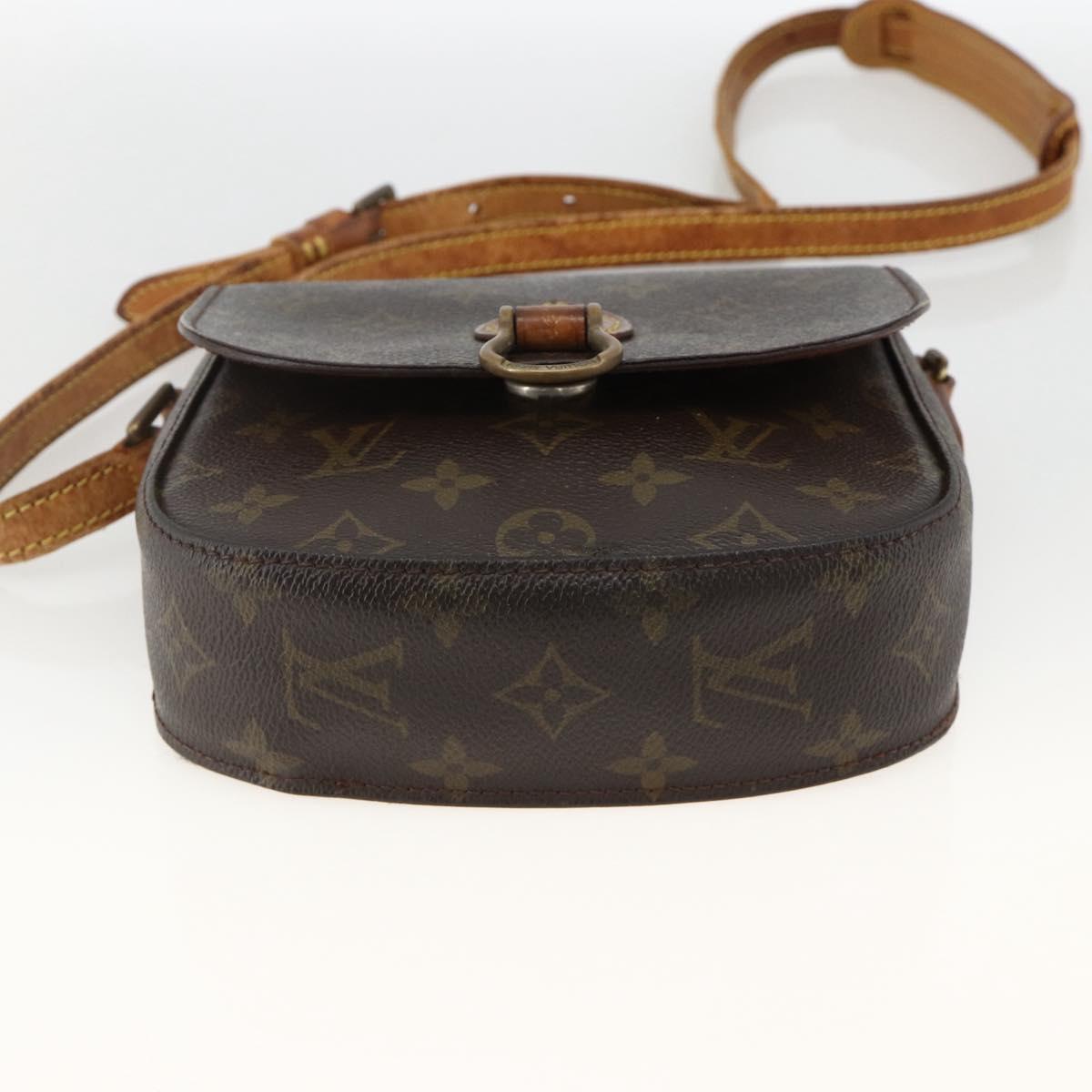 LOUIS VUITTON Monogram Saint Cloud PM Shoulder Bag M51244 LV Auth BA11947