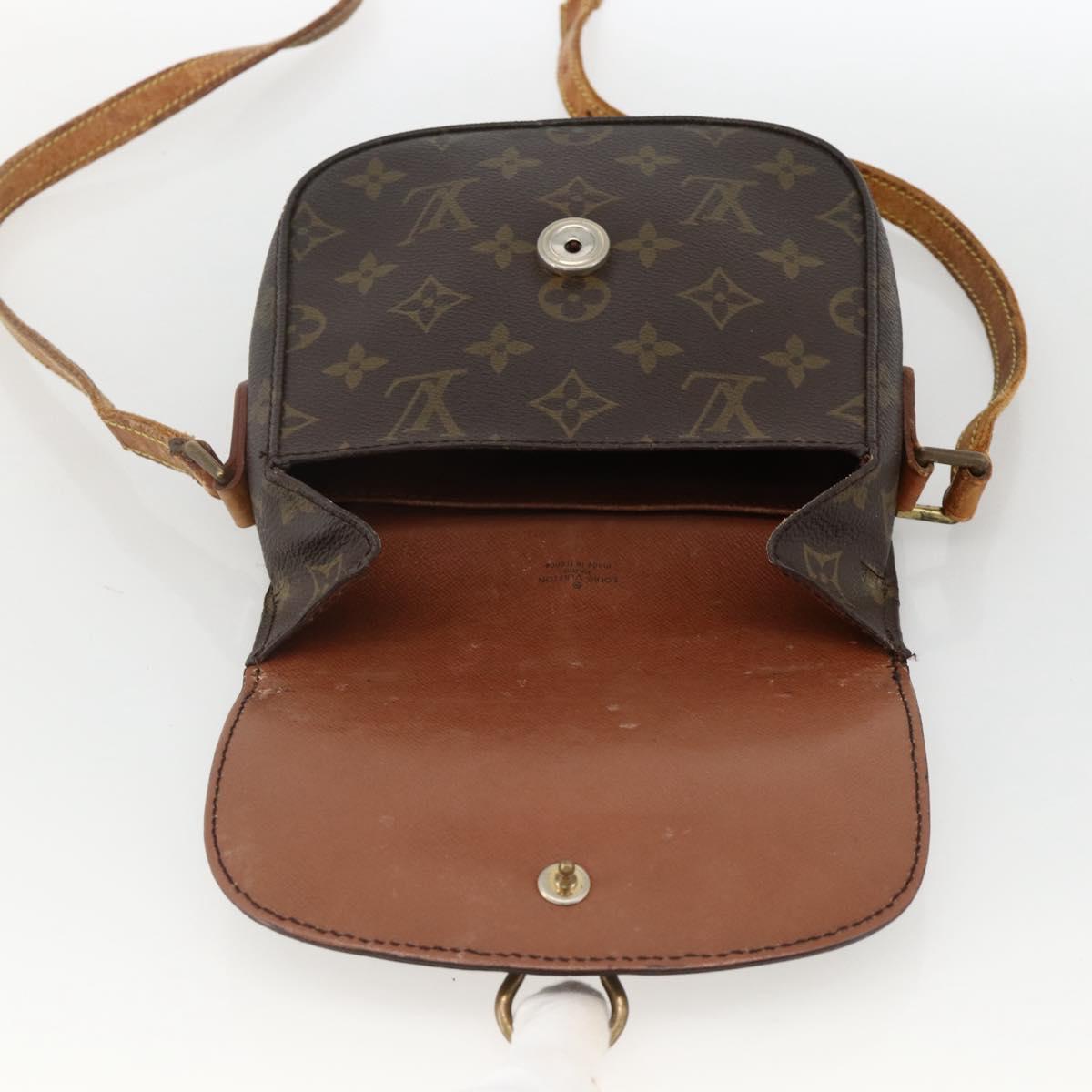 LOUIS VUITTON Monogram Saint Cloud PM Shoulder Bag M51244 LV Auth BA11947