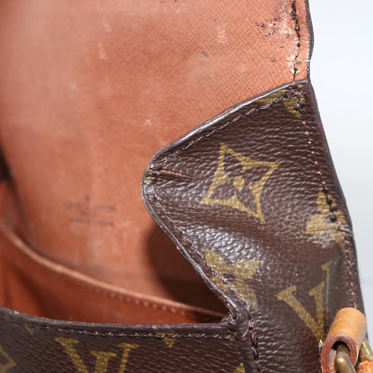 LOUIS VUITTON Monogram Saint Cloud PM Shoulder Bag M51244 LV Auth BA11947