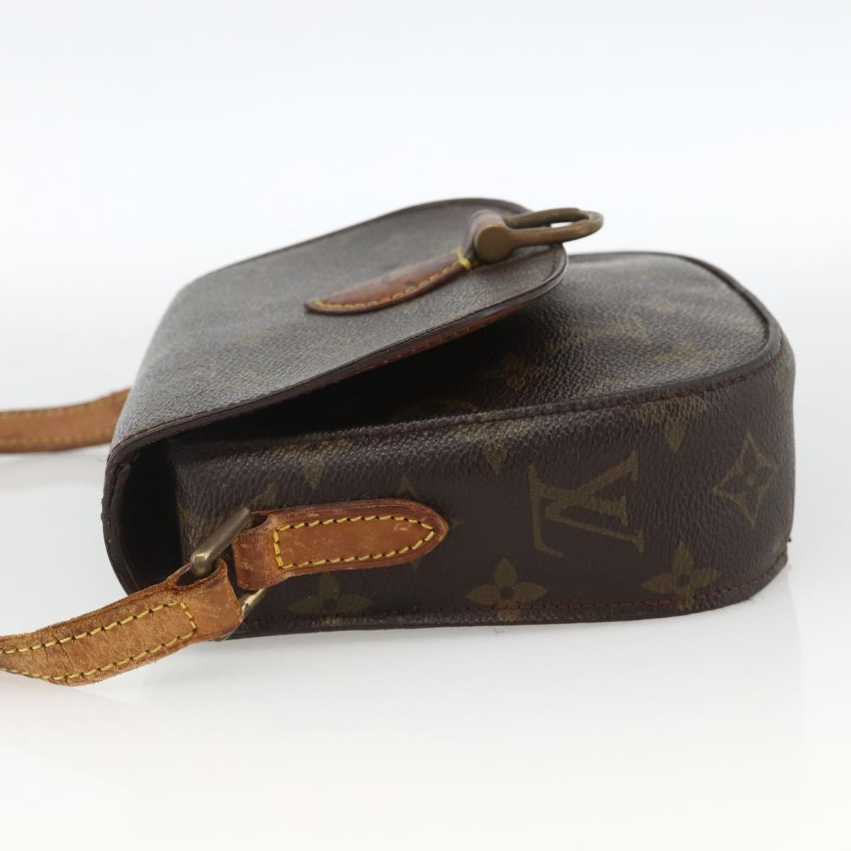 LOUIS VUITTON Monogram Saint Cloud PM Shoulder Bag M51244 LV Auth BA11947
