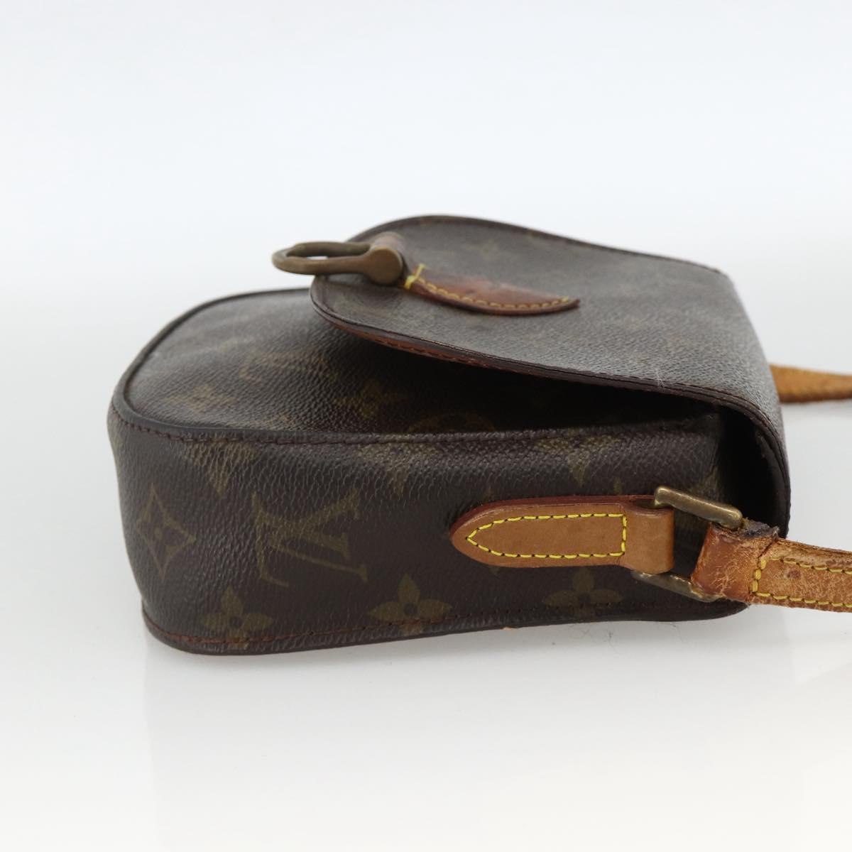 LOUIS VUITTON Monogram Saint Cloud PM Shoulder Bag M51244 LV Auth BA11947