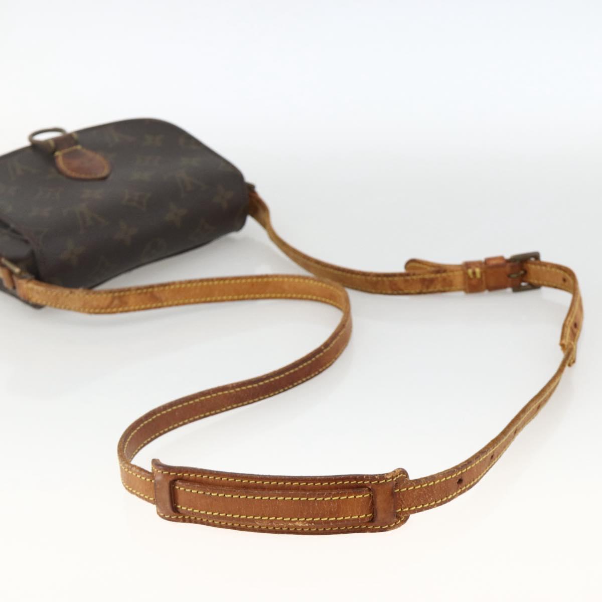 LOUIS VUITTON Monogram Saint Cloud PM Shoulder Bag M51244 LV Auth BA11947