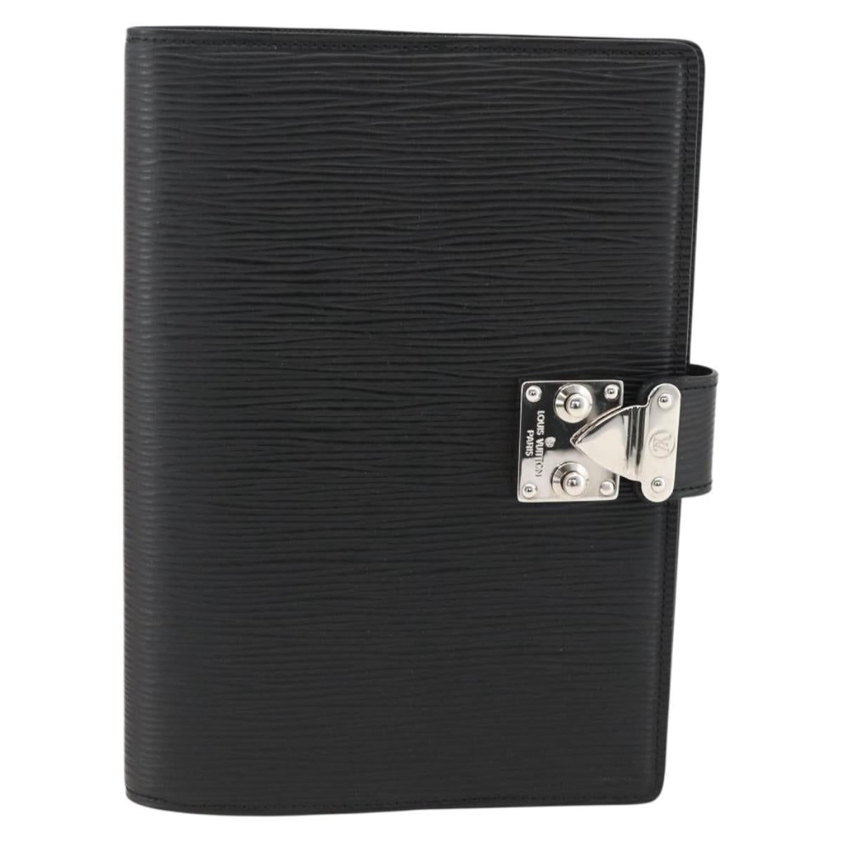 LOUIS VUITTON Epi Quverture Carnepole Day Planner Cover SN5107 LV Auth BA11967V