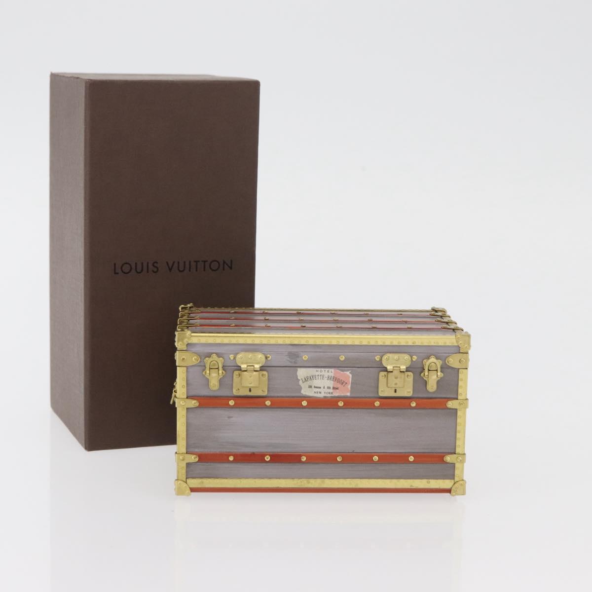 LOUIS VUITTON Minimal Gin Clayette Paper weight metal Gray M99455 Auth BA11973V