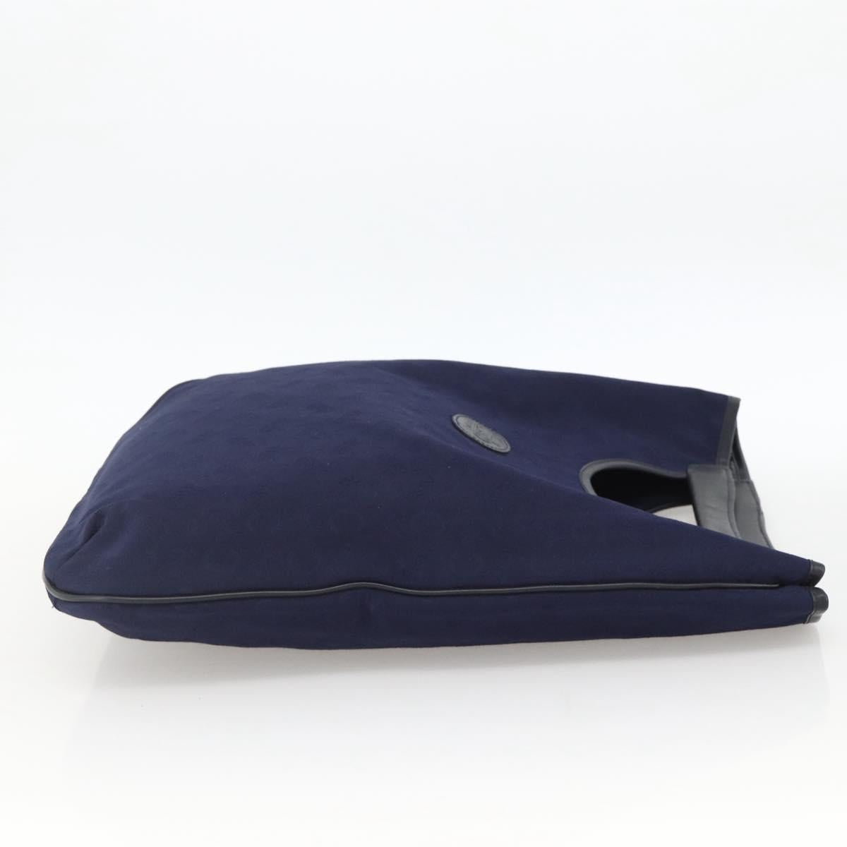 CELINE C Sulky Hand Bag Canvas Navy Auth BA11982A