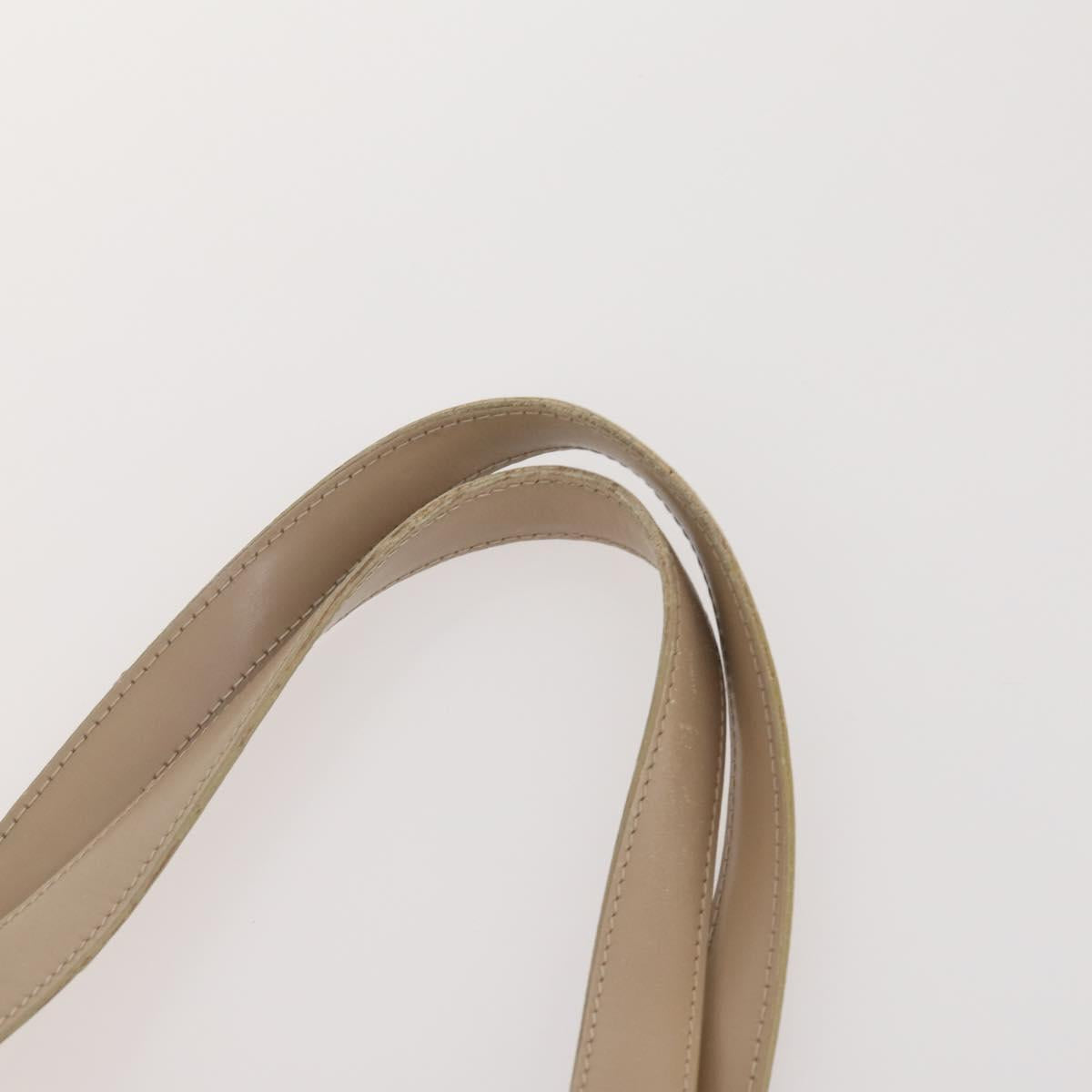 CHANEL New Travel line Tote Bag Nylon 2 Set Yellow Beige CC Auth BA11997