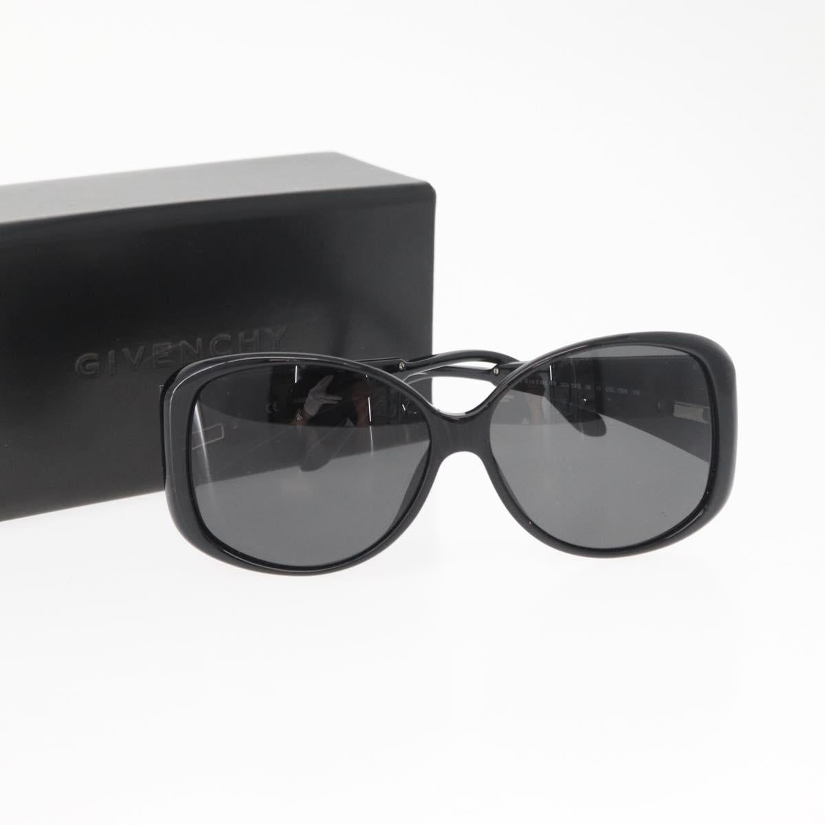 GIVENCHY Sunglasses plastic Black SGV720S Auth BA12016A