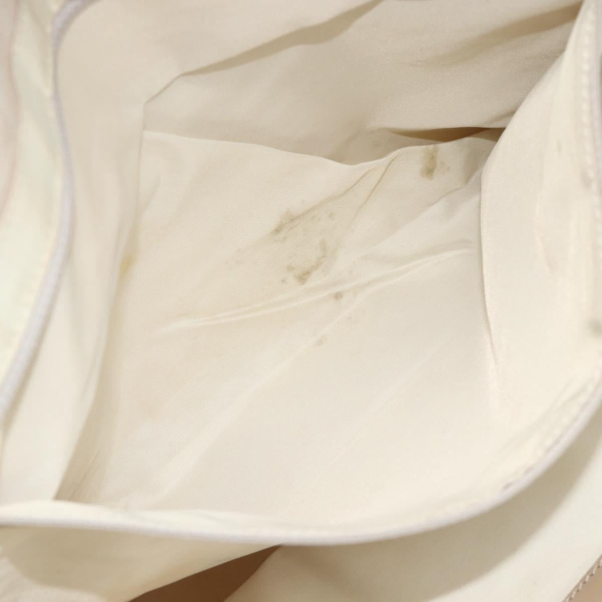 CHANEL New Travel Line Tote Bag Nylon Pink Gold CC Auth BA12073A