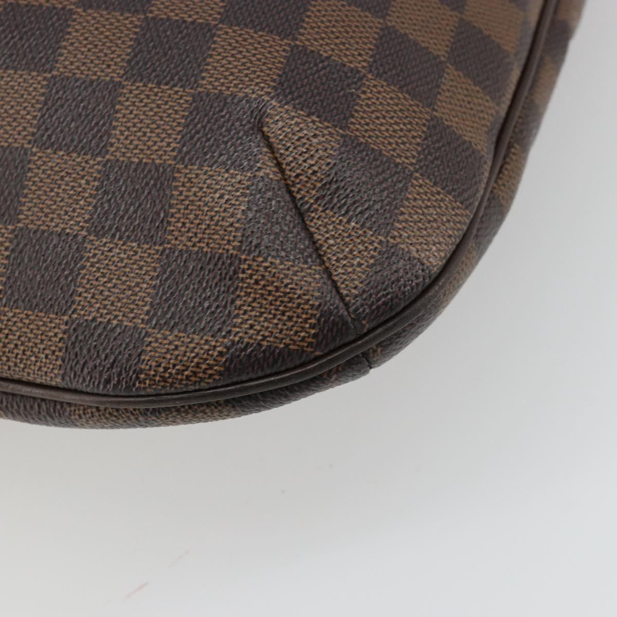 LOUIS VUITTON Damier Ebene Bloomsbury GM Shoulder Bag N42250 LV Auth BA12087