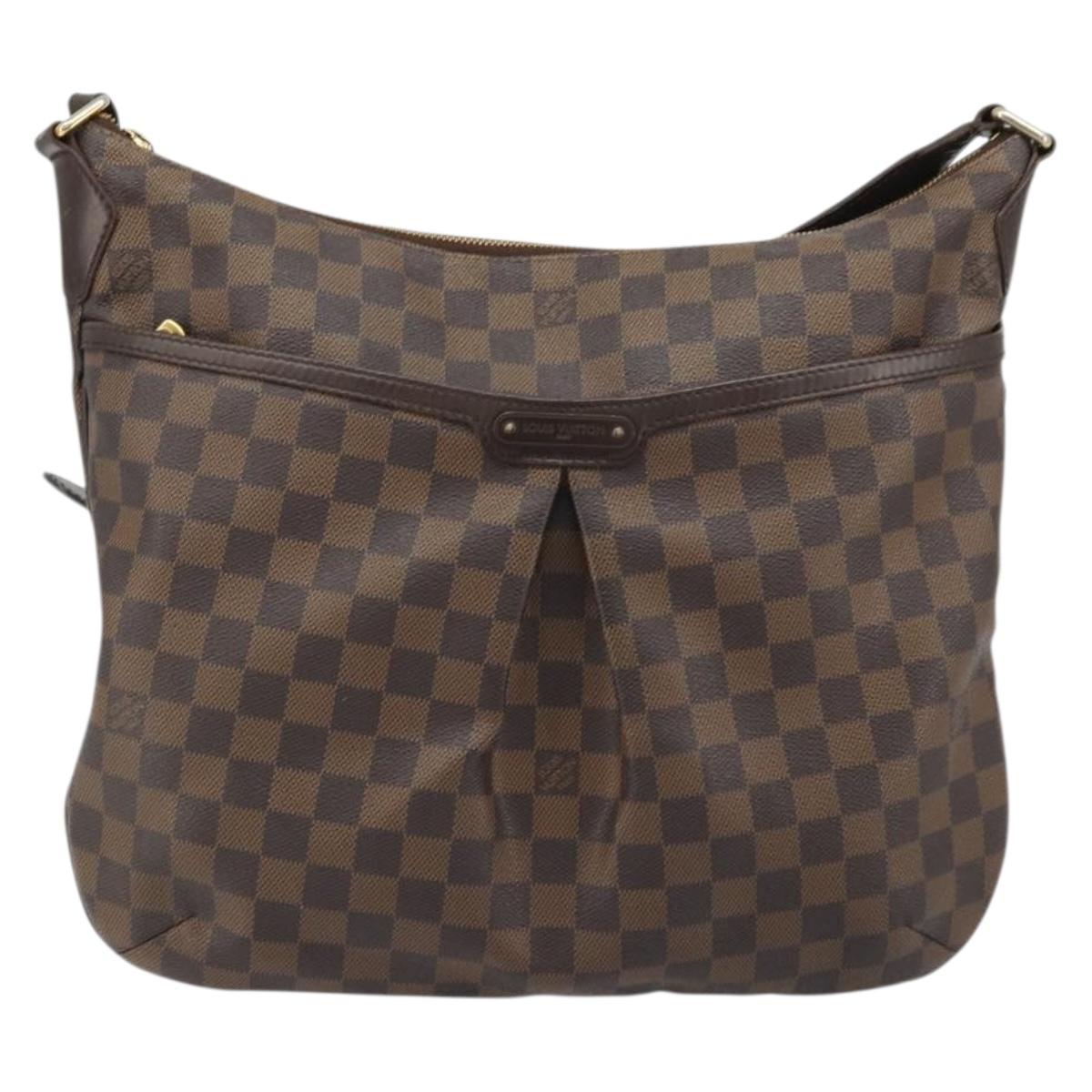 LOUIS VUITTON Damier Ebene Bloomsbury GM Shoulder Bag N42250 LV Auth BA12087