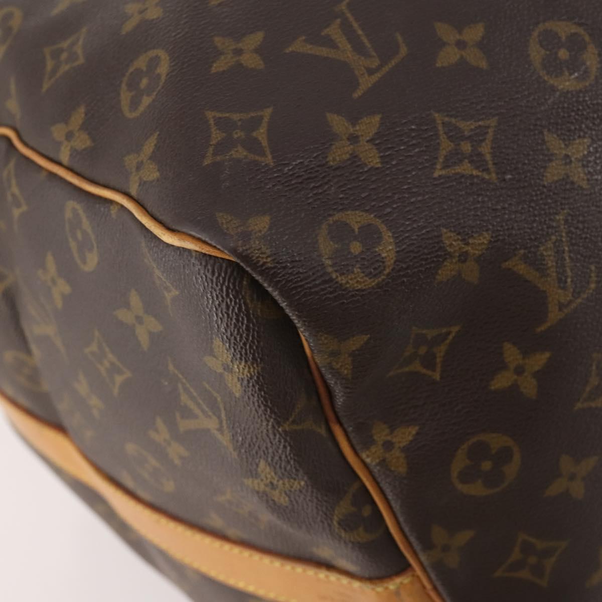 LOUIS VUITTON Monogram Keepall Bandouliere 60 Boston Bag M41412 LV Auth BA12107