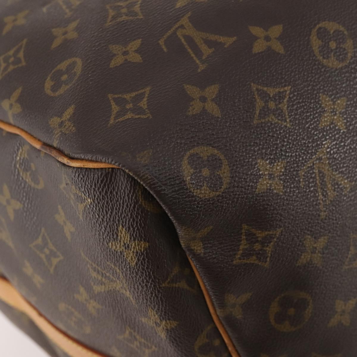LOUIS VUITTON Monogram Keepall Bandouliere 60 Boston Bag M41412 LV Auth BA12107