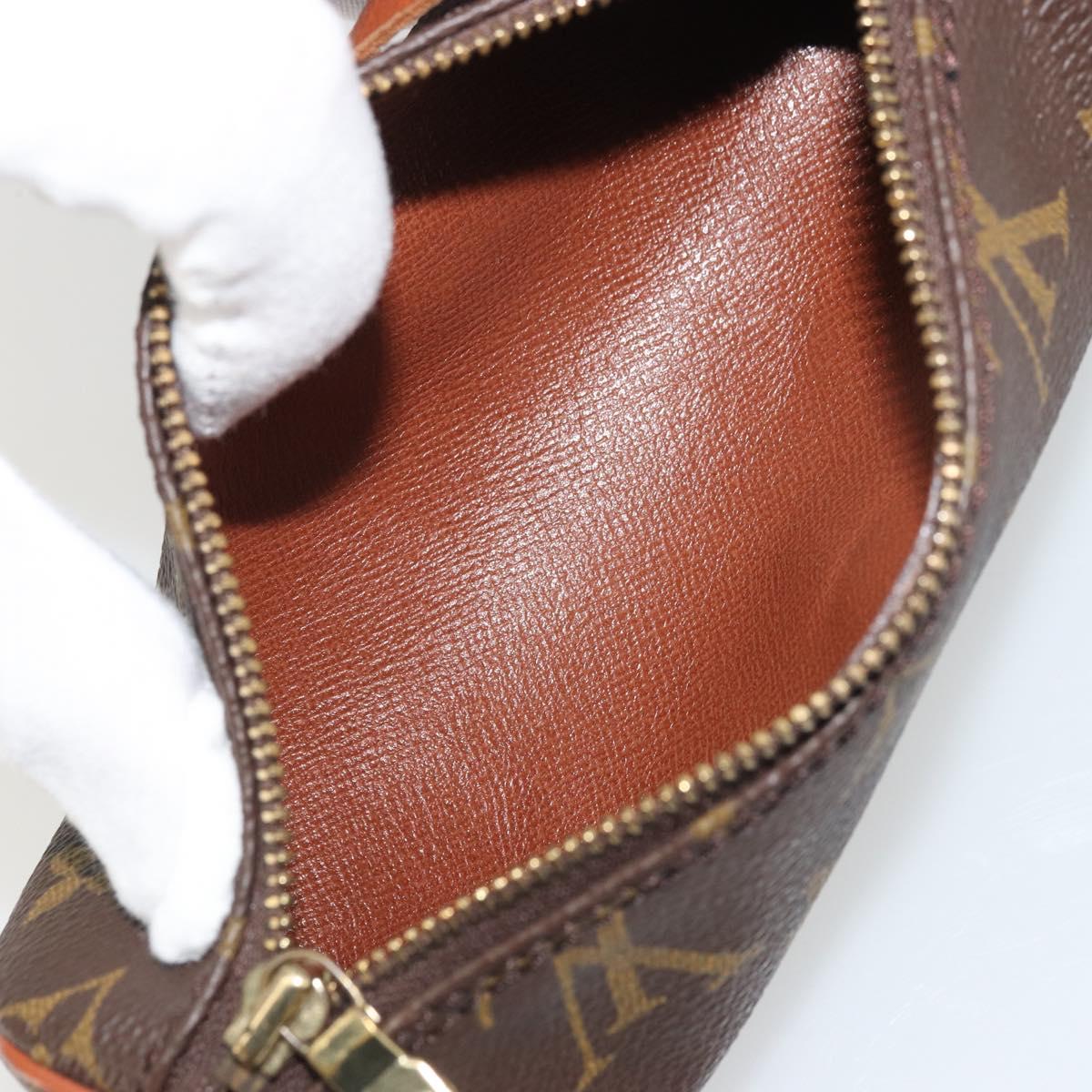 LOUIS VUITTON Monogram Papillon Pouch LV Auth BA12116