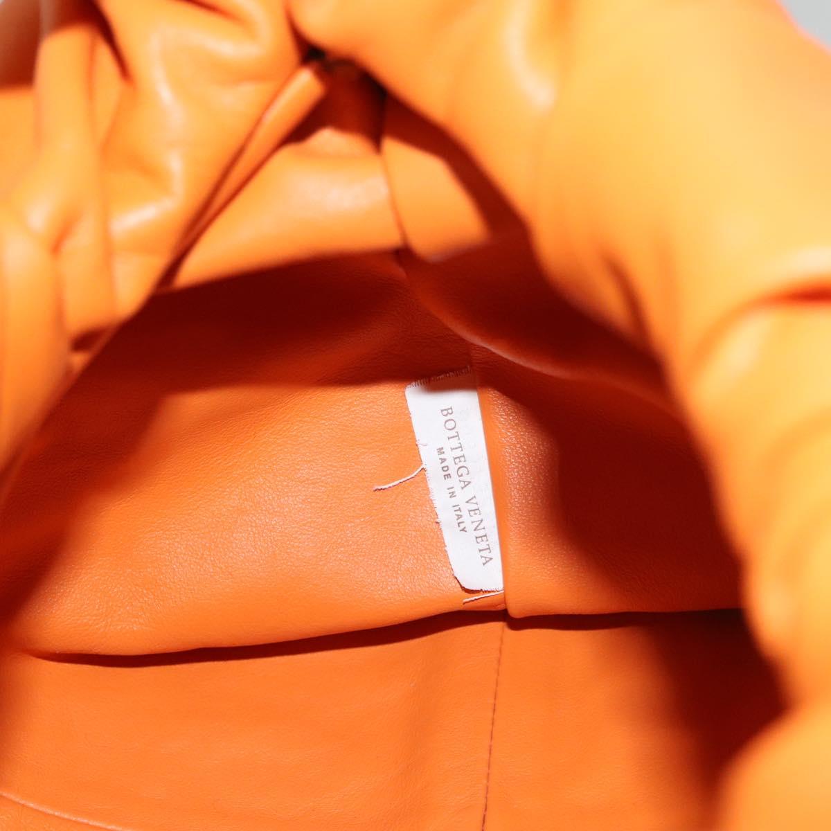 BOTTEGA VENETA Shoulder Bag Leather Orange Auth BA1216AM