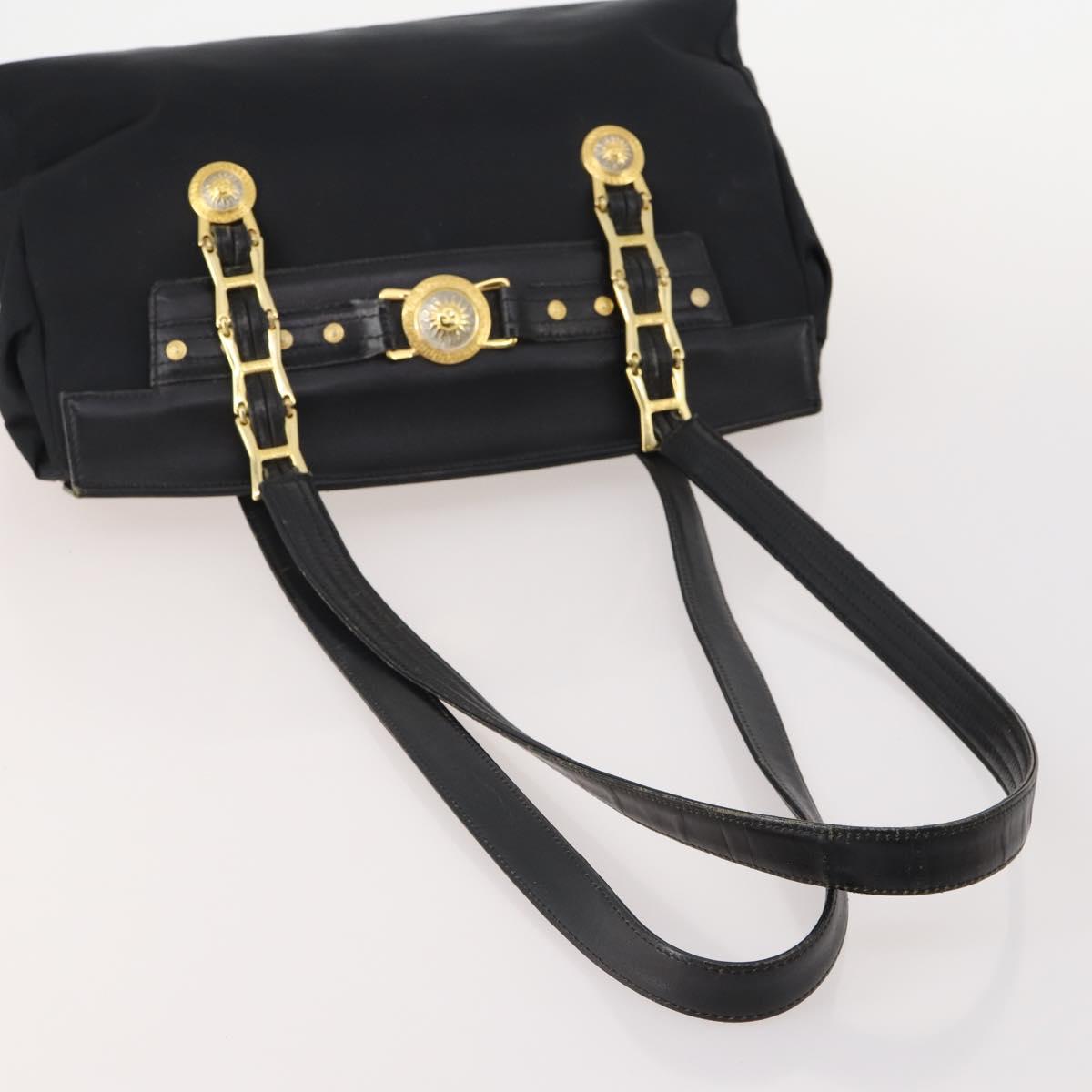 VERSACE MCM Burberry Vicetos Bag Nylon PVC 3 Set Black Brown beige Auth BA12173