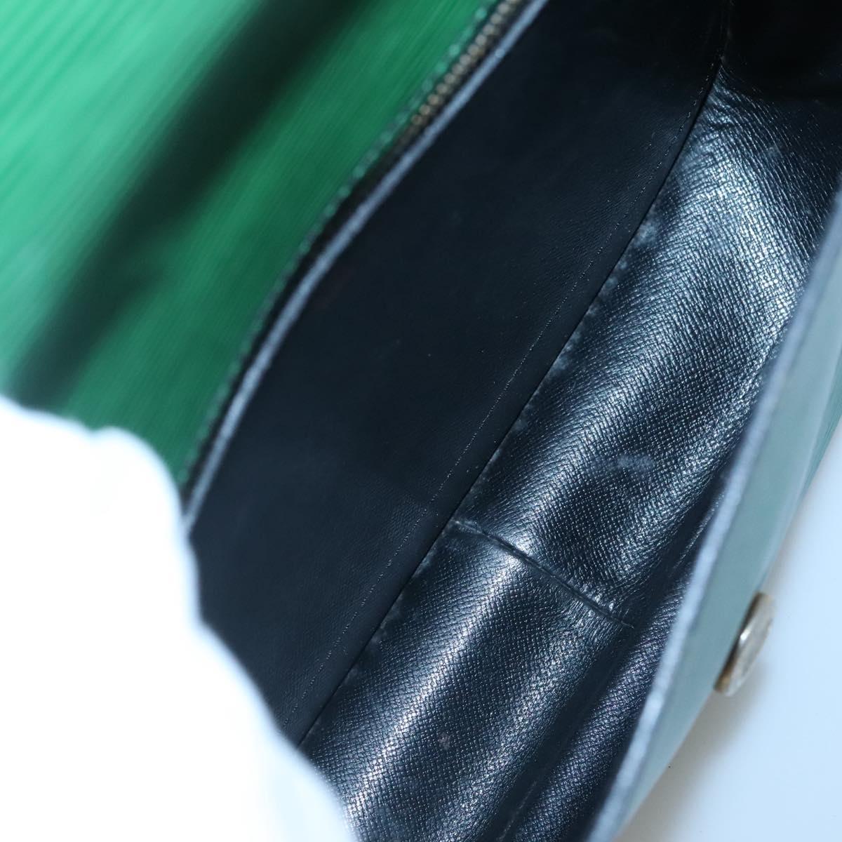 LOUIS VUITTON Epi Saint Cloud GM Shoulder Bag Green M52194 LV Auth BA1218