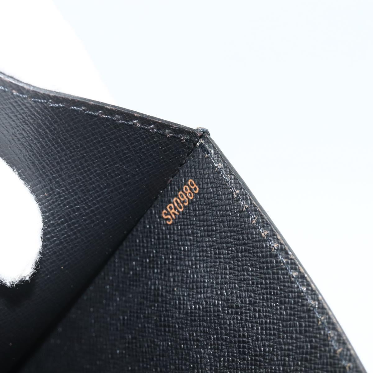 LOUIS VUITTON Epi Monceau 28 Hand Bag Black M52122 LV Auth BA12216